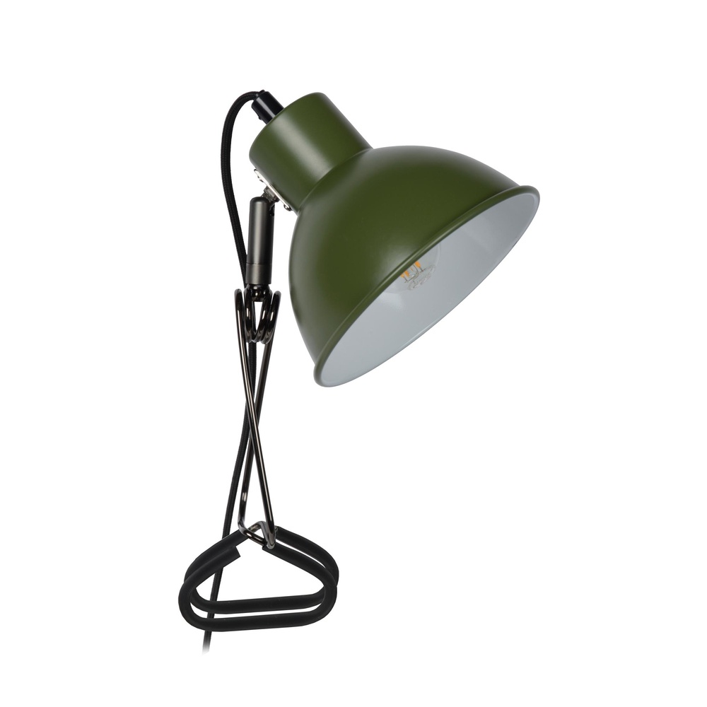 Lucide KlemlampjeMoys groen - 45987/01/33